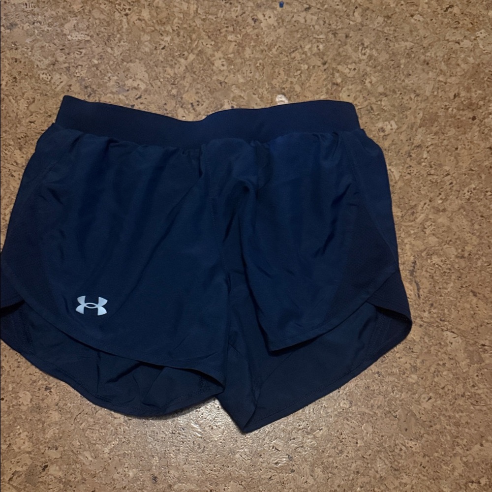 Under Armour Women's Dark Blue Athletic Shorts